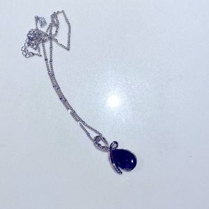 Purple Gem Necklace